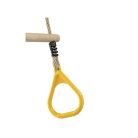 Trapézhinta műanyag gyűrűkkel sárga