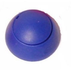 Csavartakaró gomb műanyag - kék