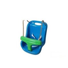 Magas háttámlás babahinta kék-almazöld