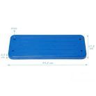 közterületi alubetétes laphinta szürke