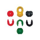 Szabványos csatlakozó megerősített (élesített) kötélhez ø 16 mm