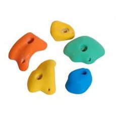 Műgyanta mászókő készlet csavarral M. méret