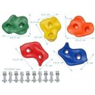 Műanyag mászókő felfogató csavarral