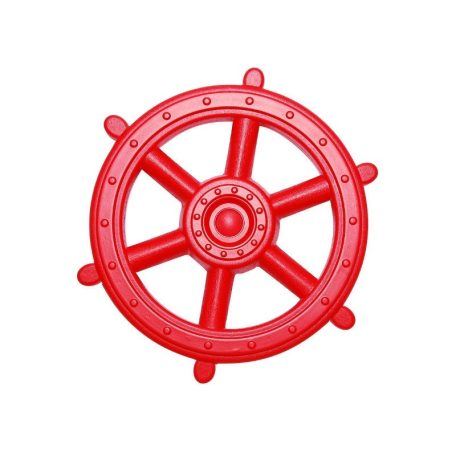Óriás hajókormány piros 41cm