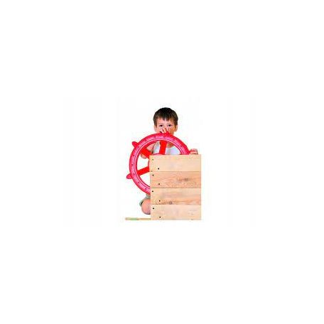 Óriás hajókormány piros 41cm