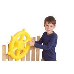 Óriás hajókormány sárga 41cm